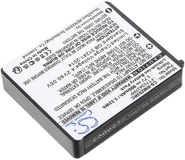 Alt view image 2 of 5 - Estry Battery Replacement for Mamba RC03 RC03-001201 FT703437PP RZ03-00120100-0000