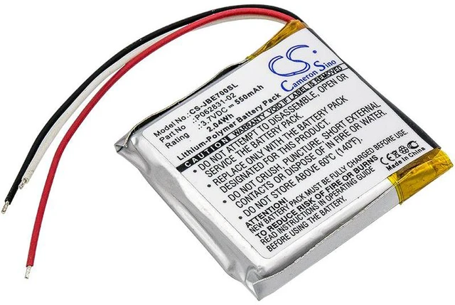 Main image of Estry Battery Replacement for Live 650BT Live 500BT Everest 310 Everest 700 Everest 300 P062831-02