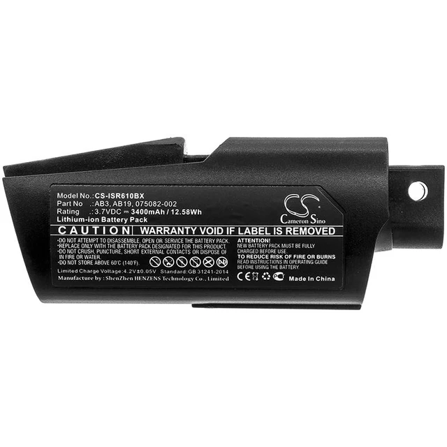 Alt view image 3 of 3 - Estry Battery Replacement for Intermec SR61Bex SR61T SR61 IP30 IP30B SR61B IP30A AB3 075082-001 AB19 075082-002 318-037-001