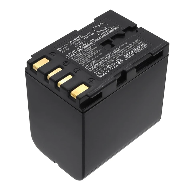 Main image of Estry Battery Replacement for GR-D92 GR-D200U GR-D34 GR-DV3500 GR-DVL300U GR-DVL520U GR-DVL120U GR-DVL365EK GR-DVL145EK GR-DVL767EK GR-DVL320 GR-DVL805U GR-DVL365EG BN-V428U BN-V428 BN-V438 BN-V438U