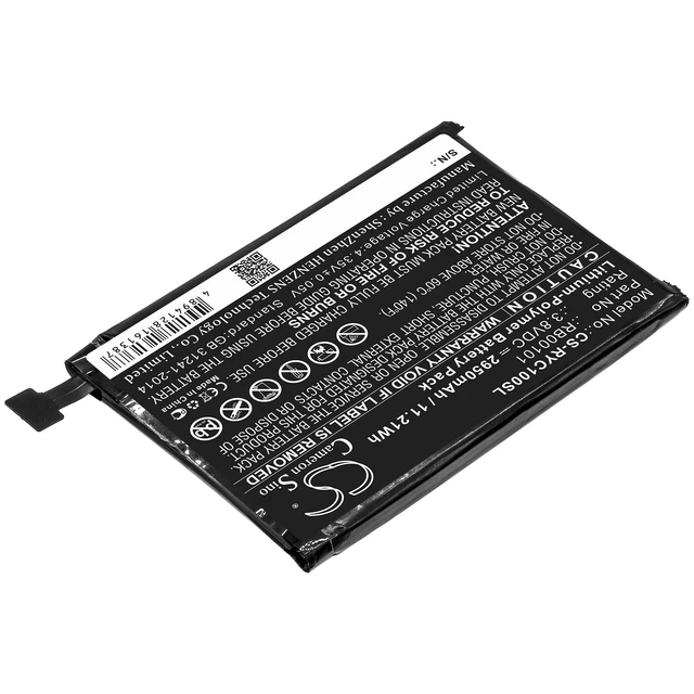Alt view image 2 of 4 - Estry Battery Replacement for Ray Enterprises Ray Super Remote RC100 RB00101