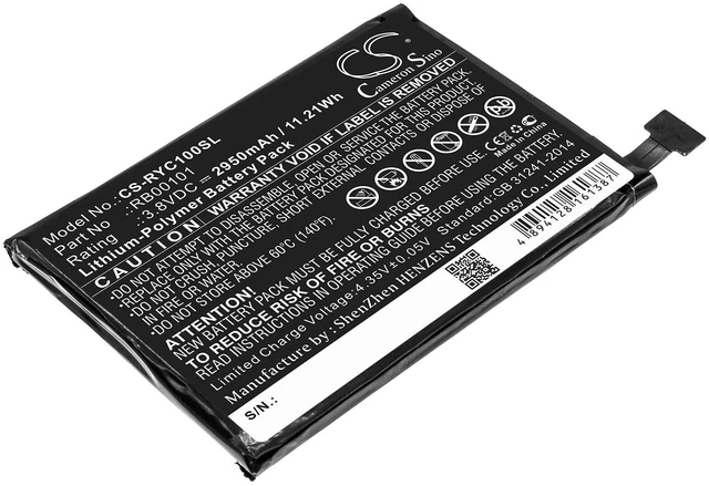 Main image of Estry Battery Replacement for Ray Enterprises Ray Super Remote RC100 RB00101
