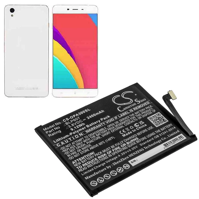 Alt view image 5 of 5 - Estry Battery Replacement for A30 A30 Dual SIM TD-LTE BLP607