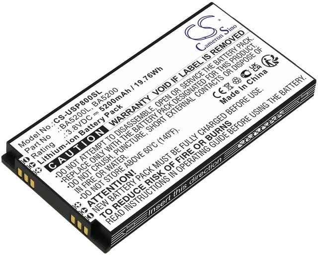 Main image of Estry Battery Replacement for UniStrong P8II E BA5200L BA5200