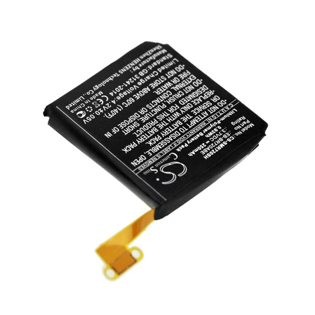 Alt view image 2 of 4 - Estry Battery Replacement for SM-R732 R732 R720X Gear S2 Classic R7200 SM-R720 Gear S2 EB-BR720ABE