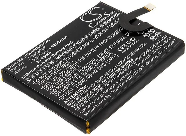 Main image of Estry Battery Replacement for Blackview BV9500 BV9500 Oro V536380P