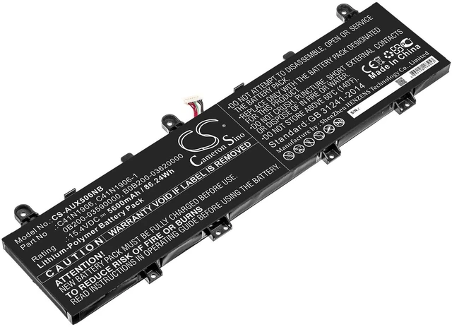 Main image of Estry Battery Replacement for as TUF Gaming A17 FA706IU-H7101T TUF Gaming A15 FA506IV-916512B0T FA506IV FX506IV TUF Gaming A15 FA506IV-HN337TUF C41N1906-1 C41N1906 0B200-03590000 B0B200-03620000