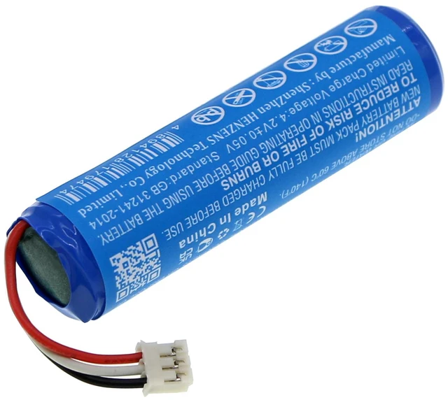 Alt view image 2 of 5 - Estry Battery Replacement for Burton UV604 LED 4000428 60000412