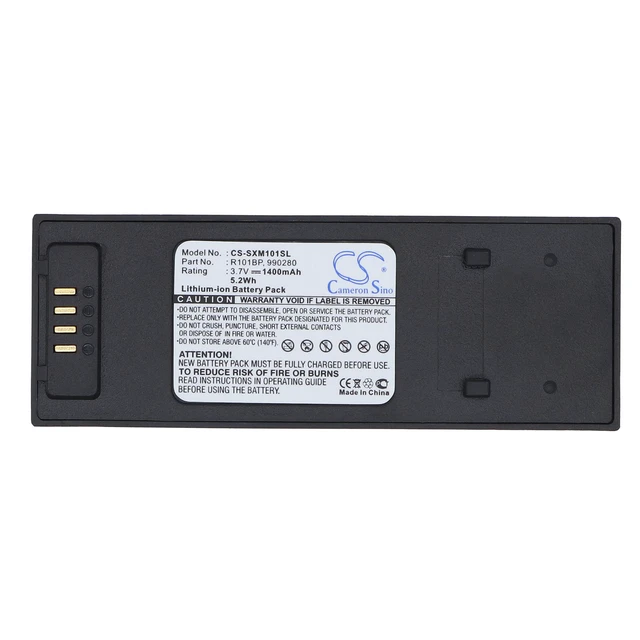 Alt view image 5 of 5 - Estry Battery Replacement for Sirius XM Sportscaster XM101WK R101BP 990280