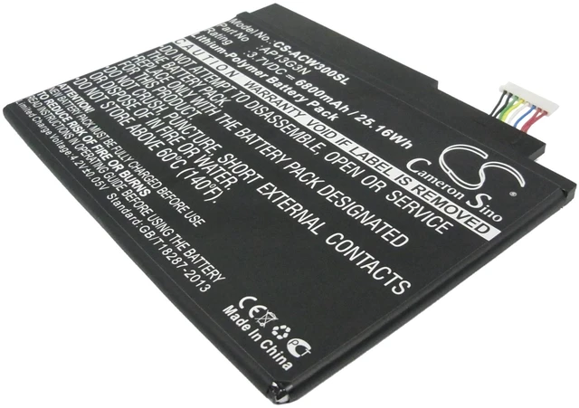 Main image of Estry Battery Replacement for Iconia Tab W3-810 Iconia Tab W3 ZEIV4 KT.00203.005 AP13G3N