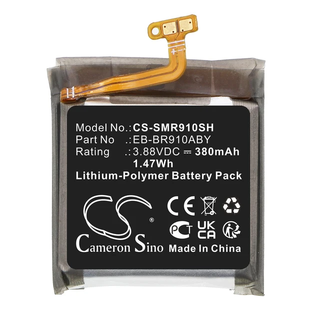 Alt view image 3 of 4 - Estry Battery Replacement for SM-R910 SM-R915 SM-R915U Watch 5 44mm EB-BR910ABY GH43-05114A