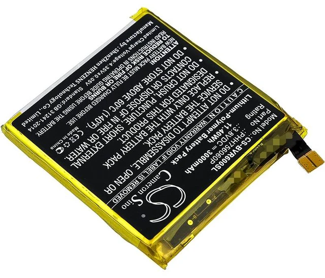 Alt view image 2 of 4 - Estry Battery Replacement for Blackview BV6000S BV6000 PHH756060P