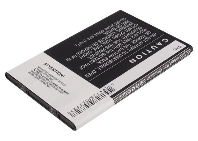 Alt view image 3 of 5 - Estry Battery Replacement for Blackberry Monaco Storm 3 Bold 9900 Bold 9930 Bold 9790 JM1 J-M1 BAT-30615-006
