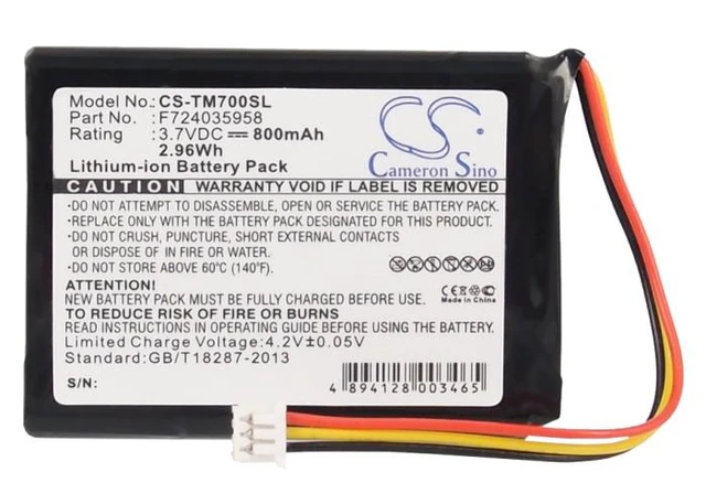 Alt view image 5 of 5 - Estry Battery Replacement for EDINBURGH XL 325 One 3rd One XL Quanta VF9 LG ICP523450 C1 F724035958 F702019386