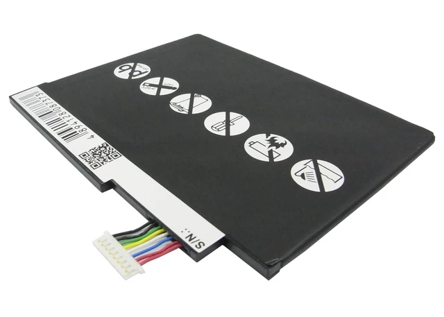 Alt view image 3 of 5 - Estry Battery Replacement for Iconia Tab W3-810 Iconia Tab W3 ZEIV4 KT.00203.005 AP13G3N