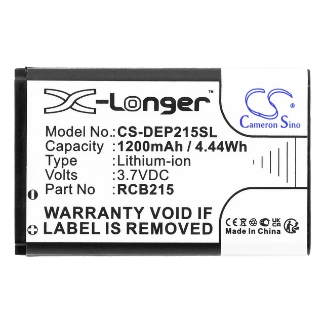 Alt view image 3 of 5 - Estry Battery Replacement for Micromax X335 E390 BT-214