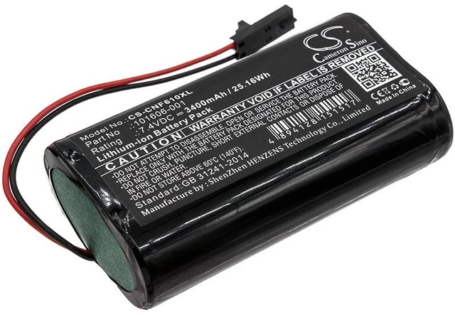 Main image of Estry Battery Replacement for ComSonics QAM Sniffer 101610-DF 101606-001