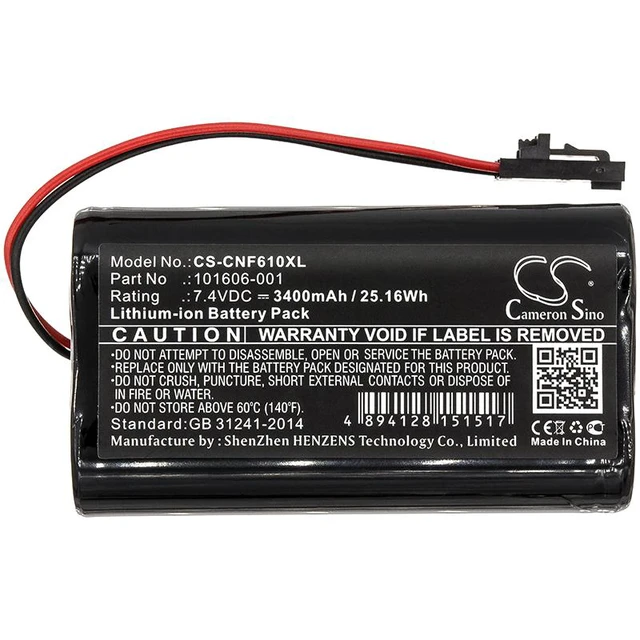 Alt view image 3 of 5 - Estry Battery Replacement for ComSonics QAM Sniffer 101610-DF 101606-001