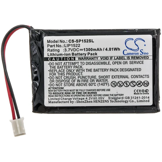 Alt view image 3 of 5 - Estry Battery Replacement for CUH-ZCT1M 4 Wireless Controller CUH-ZCT1K CUH-ZCT1U CUH-ZCT1H CUH-ZCT1E CUH-ZCT1J LIP1522