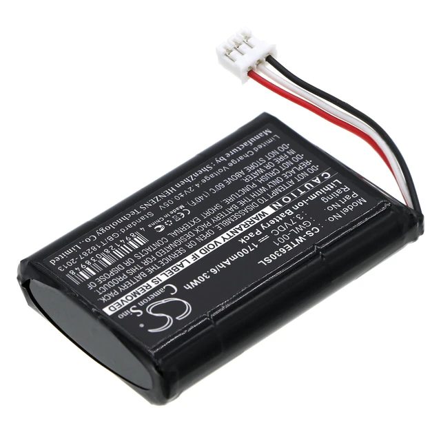 Alt view image 2 of 5 - Estry Battery Replacement for CTE-630BT CTE-630BT Graphire CTE-620BT Graphire Graphire 4 CTE630BT Graphire Wireless Pen Tablet CTE-620BT Airliner WS100 Tablet GWL-001