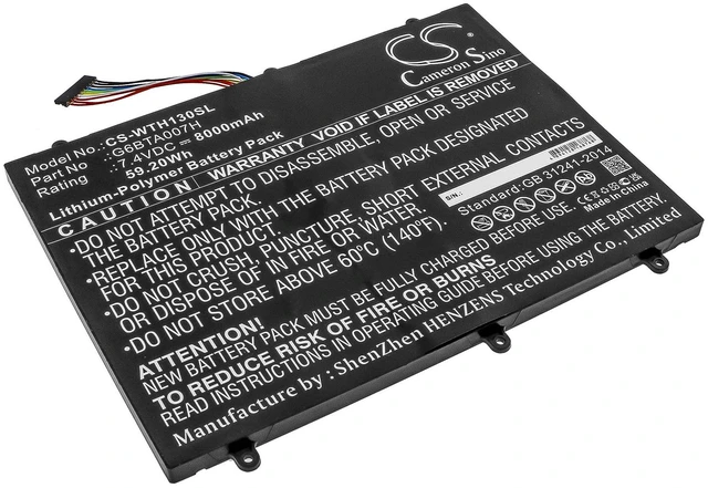 Main image of Estry Battery Replacement for Cintiq Companion 2 DTH-W1300 G6BTA007H