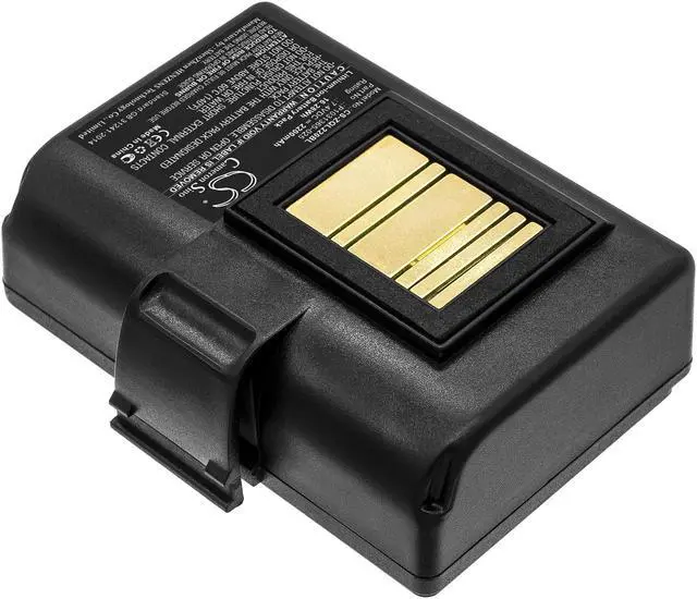 Alt view image 2 of 4 - Estry Battery Replacement for Zebra QLn220HC ZQ520 P1023901-LF P1023901 BTRY-MPP-34MAHC1-01 P1031365-069 P1051378 P1031365-025 AT16004