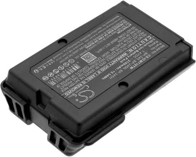 Alt view image 2 of 6 - Estry Battery Replacement for Icom IC-M73 IC-M71 IC-M73 Euro IC-M72 IC-M73 Plus BP-245N BP-245 BP-245H