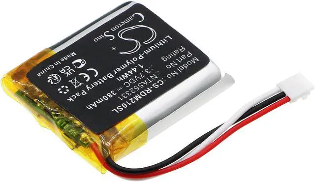Alt view image 2 of 5 - Estry Battery Replacement for Rode Wireless Go II NTA552331 0442-0053-01