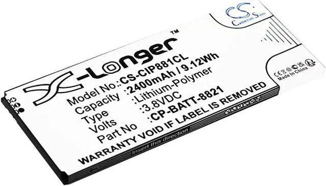 Main image of Estry Battery Replacement for 8800 GP-S10-374192-010H CP-BATT-8821 74-102376-01