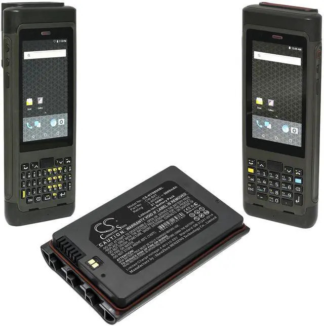 Alt view image 5 of 5 - Estry Battery Replacement for CN80L0N Dolphin CN80 CW-BAT 8754-871810-01 CX80-BAT-EXT-WRLS1