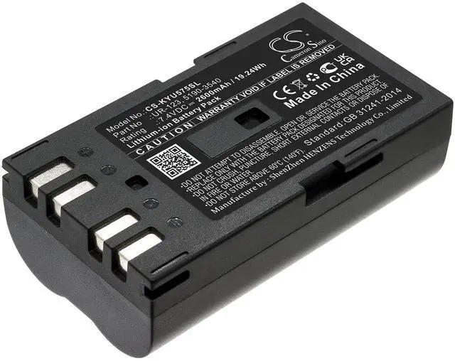 Main image of Estry Battery Replacement for U5855 U5752A U5855A 5190-3540 UR-123
