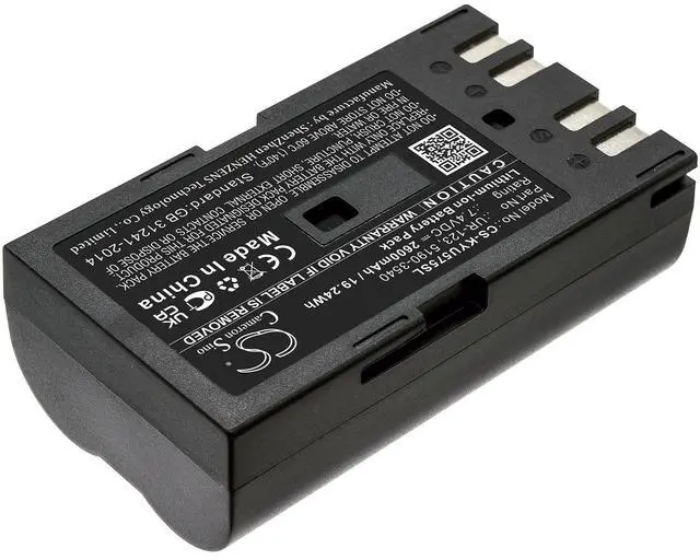Alt view image 2 of 4 - Estry Battery Replacement for U5855 U5752A U5855A 5190-3540 UR-123
