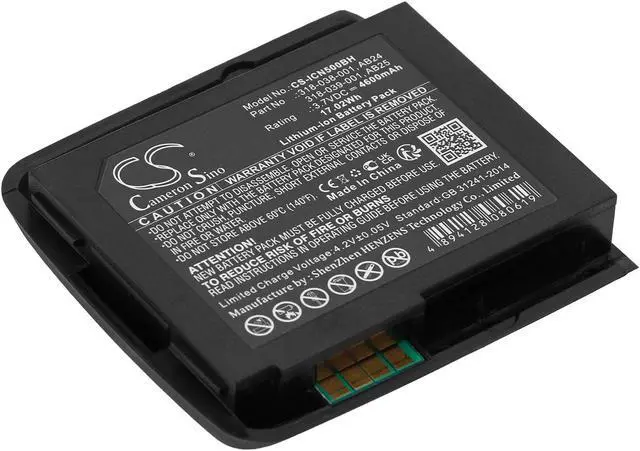 Main image of Estry Battery Replacement for Intermec CN50 CN51 318-039-012 318-039-001 AB25 318-052-001 318-038-001 AB24 318-052-011