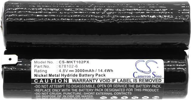 Alt view image 5 of 5 - Estry Battery Replacement for 6041D 6043DWK 6043D 6041DW 678102-6