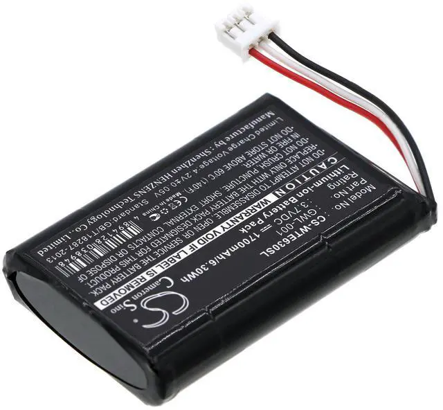 Alt view image 2 of 5 - Estry Battery Replacement for Airliner WS100 Tablet CTE-630BT Graphire CTE-620BT CTE630BT Graphire Wireless Pen CTE-620BT Graphire CTE-630BT Graphire 4 GWL-001