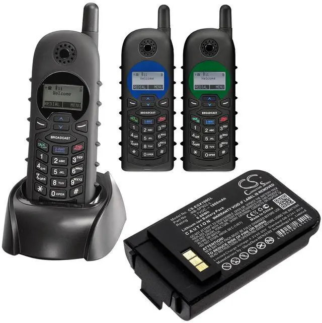 Alt view image 4 of 4 - Estry Battery Replacement for DuraFon 1x SN902 Durawalkie DuraFon 4x SP-922 Pro DuraFon Pro SN-902 SP922 SP9228 SN-902H RB-SP922-L