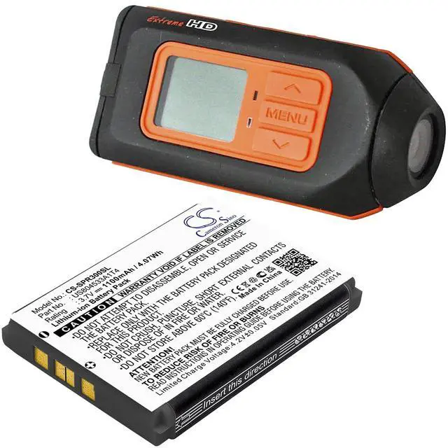 Alt view image 4 of 4 - Estry Battery Replacement for Koonlung LSQ-88 LS-02 Mini DVR3 KB-02 HD609 KB04 LSQ-88