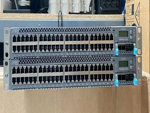 Alt view image 4 of 4 - Juniper EX4300-48T 48-Port Gigabit Ethernet POE+ Network Switch,4X4SFP Module Q.