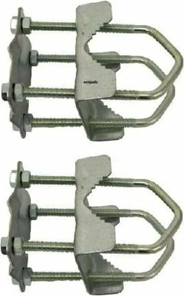 Main image of 2 PACK - Two Masts up to 2", Antenna Pole Mount Bracket CB Ham TV
