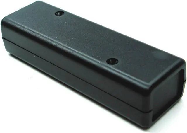 Main image of 1593DBK - PROJECT BOX 4.4X1.4X1IN PLAS BLK