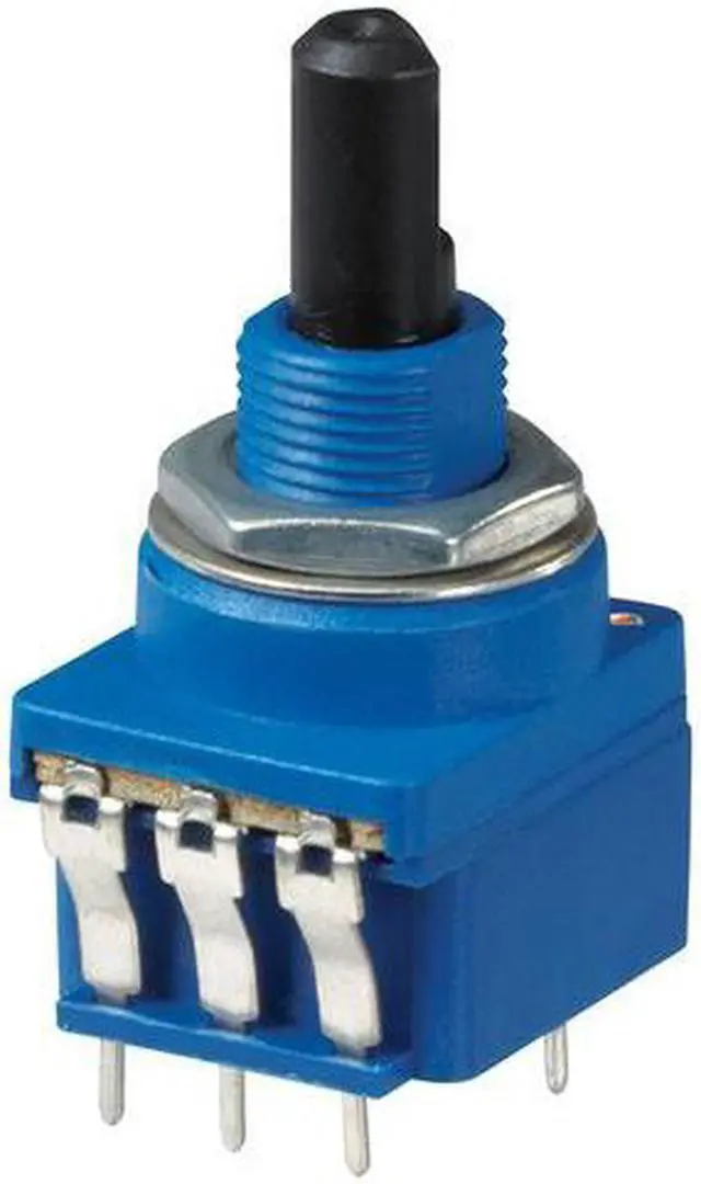 Main image of 1271-0014 - POT LIN 500K SW 1/4IN SQR 20MM PCMT D SHAFT 1P2T PUSH SWITCH