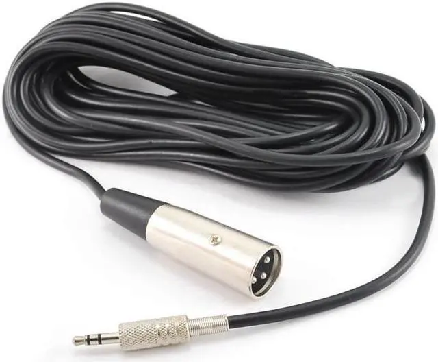 Main image of CMX-225 - XLR CABLE 3PL-3.5 STEREO PL 25FT