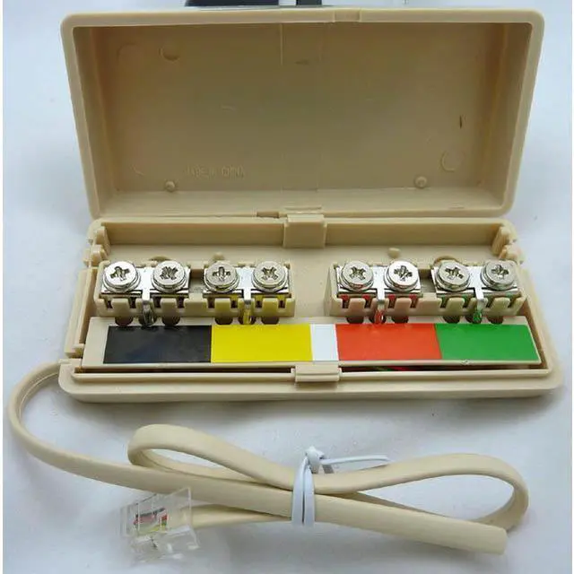 Main image of TEC38-IVORY - TELEPHONE LINE JUNCTION BOX IVORY