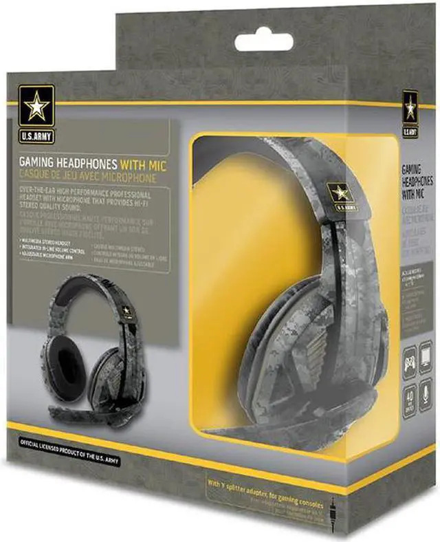 Main image of 23757-US - HEADPHONE STEREO FOR GAMING W/ ADJUSTABLE MICROPHONE ARM