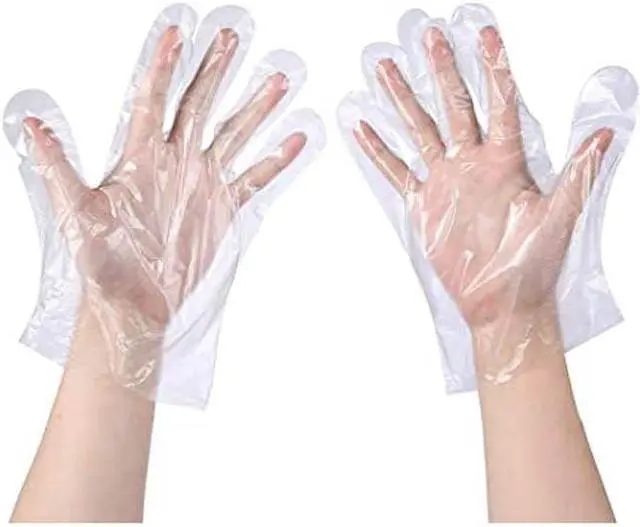 Main image of 00142-MEDIUM - GLOVES POLY DISPOSABLE MEDIUM CLEAR (500 pcs/pkg)