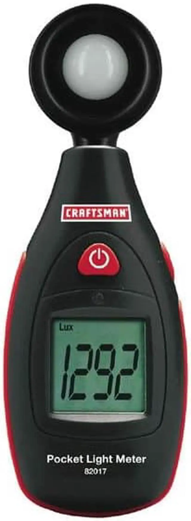 Main image of 3482017 - LIGHT METER 0-4 000FC 0-40 000Lux REQUIRES 9V BATTERY