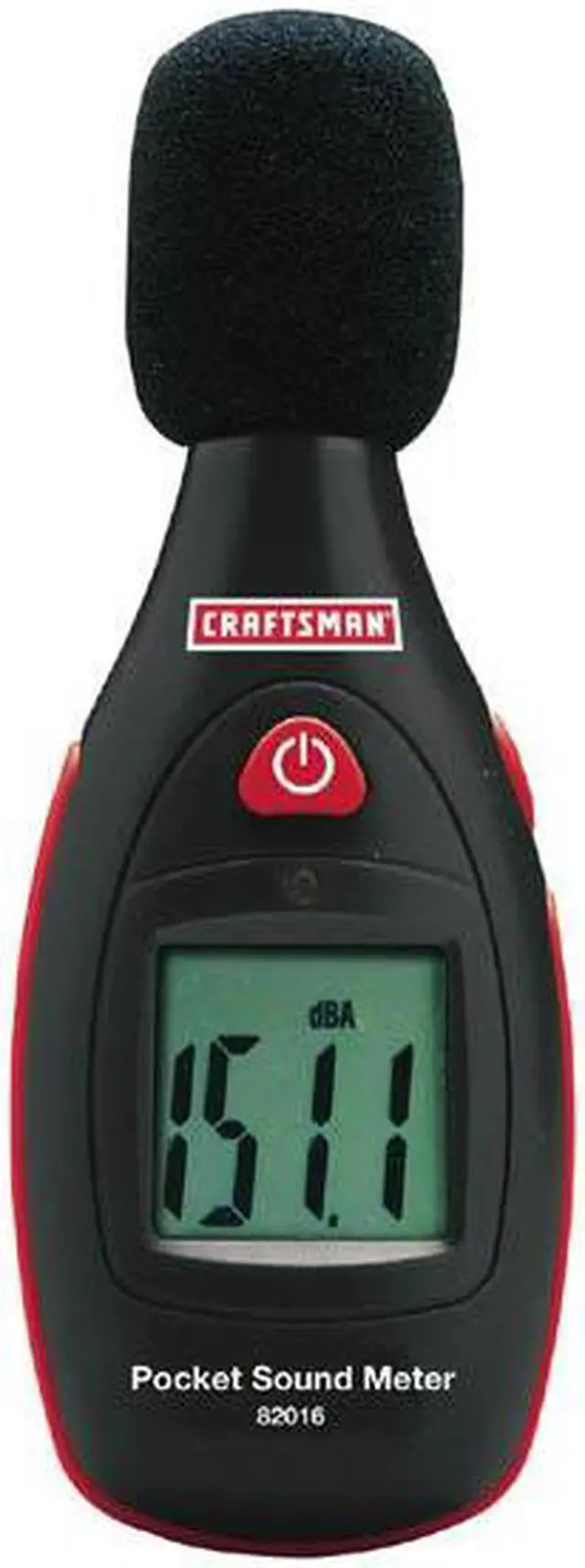 Main image of 3482016 - SOUND LEVEL METER DIGITAL POCKET SIZE 40-130DB REQUIRES 9V BATT