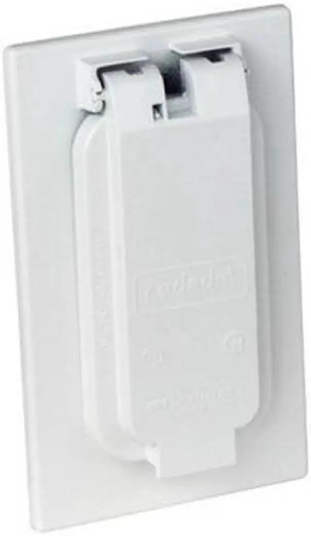 Main image of S309WHE - ELECTRICAL BOX 4.5X2.75IN RECEPT DUPLEX COVER