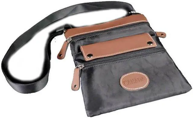 Main image of 00961 - CANADA SOUVENIR FLAP BAG 8X9IN BLACK/BROWN