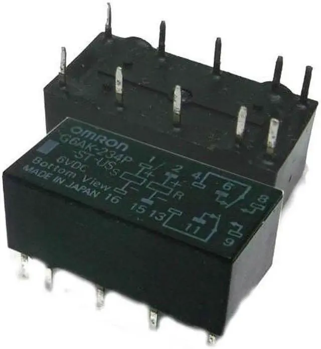 Main image of G6AK-234P-ST-US-DC6 - RELAY DC LATCH 6V 2P2T .6A PCMT 1A/30VDC .6A/110VDC